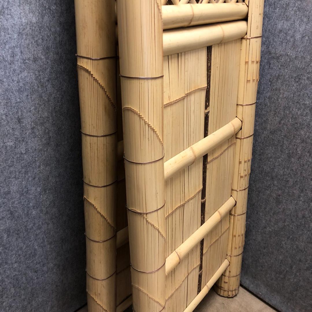 【未使用】　天然竹　玉袖垣 　2個