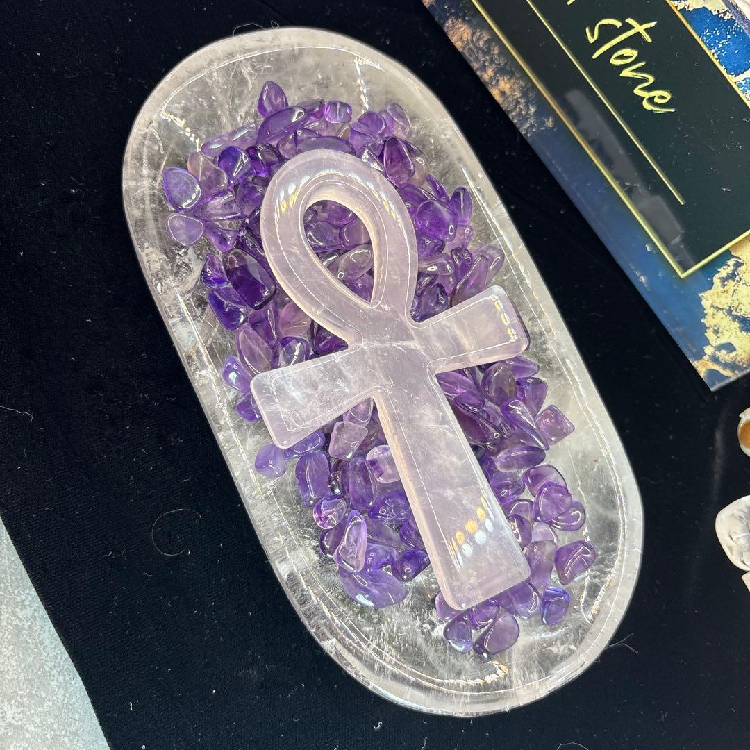 高品質 ローズクォーツアンク♡♡No.1963