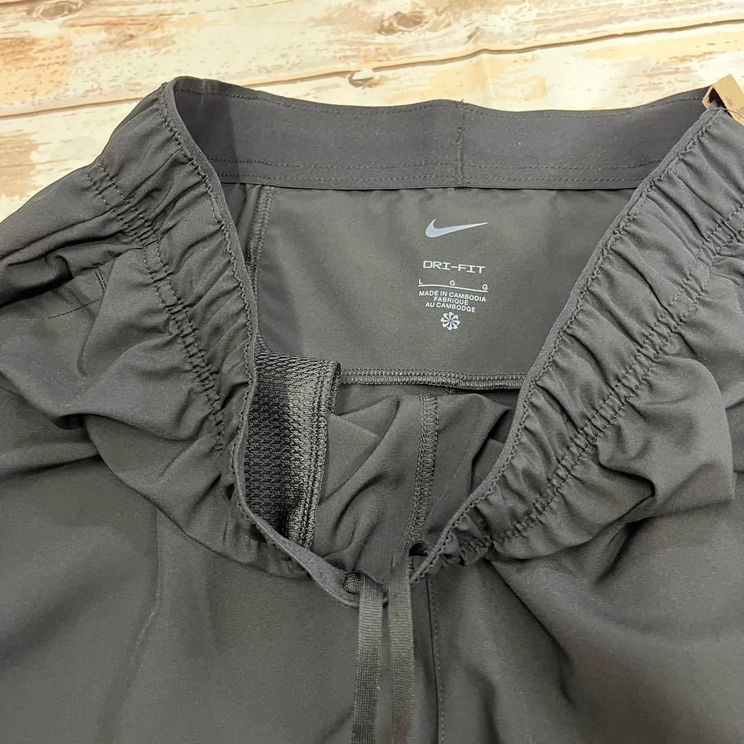 ナイキ　ランニングシャツ・ショーツセット　ターコイズ/黒　L 新品