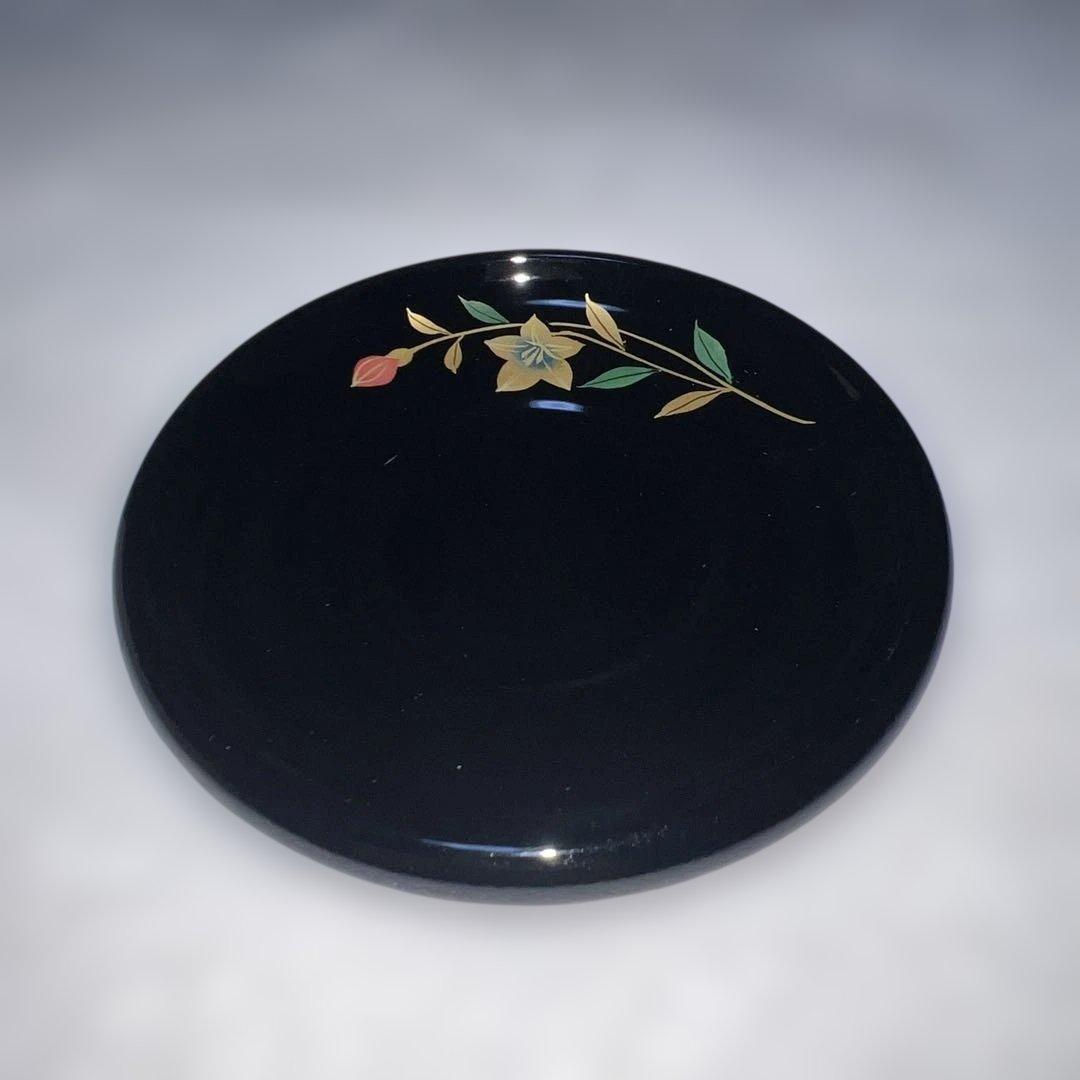 伝統工芸品「会津ぬ里」の漆器 菓子皿