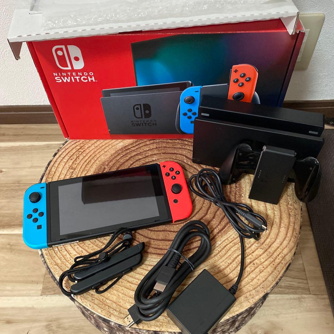 Nintendo Switch ニンテンドースイッチ本体　ネオン ④