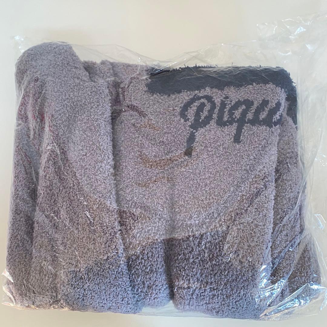 gelato pique ジェラートピケ ハートジャガードワンピース グレー