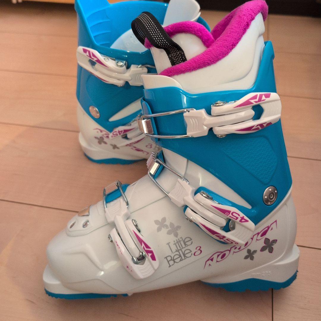 スキー5点セット ジュニア用　ブーツサイズ22㌢前後　HEADなど