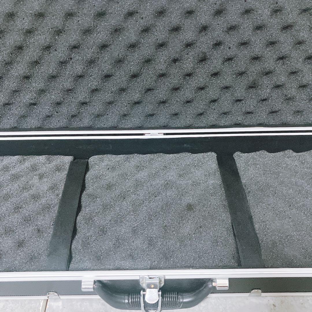 【良品】ハードケース ワイド ガンケース 楽器 機材 アルミ製