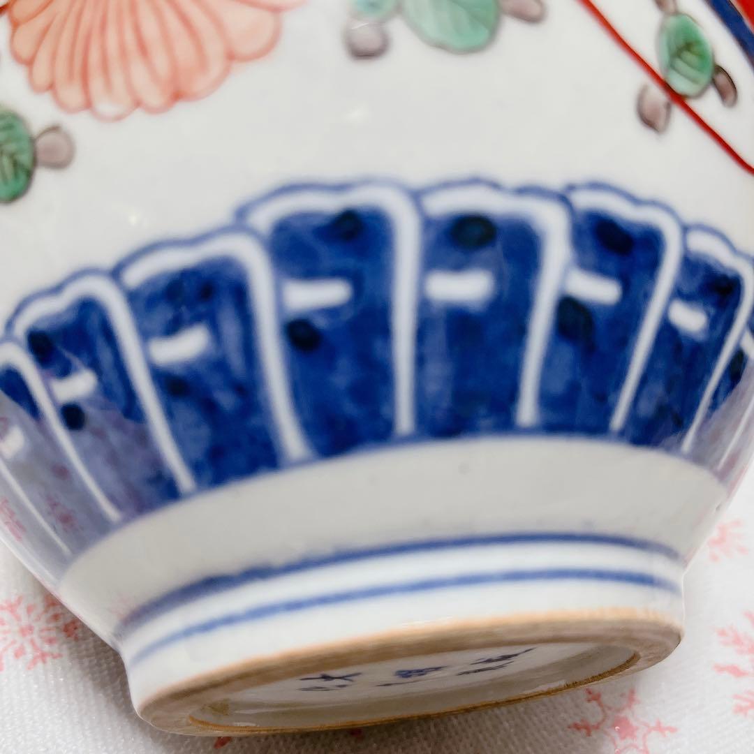 大明成化年製　九谷烧　有田烧　花瓶　中国花瓶　壷 赤絵　金彩　手描き　伊万里