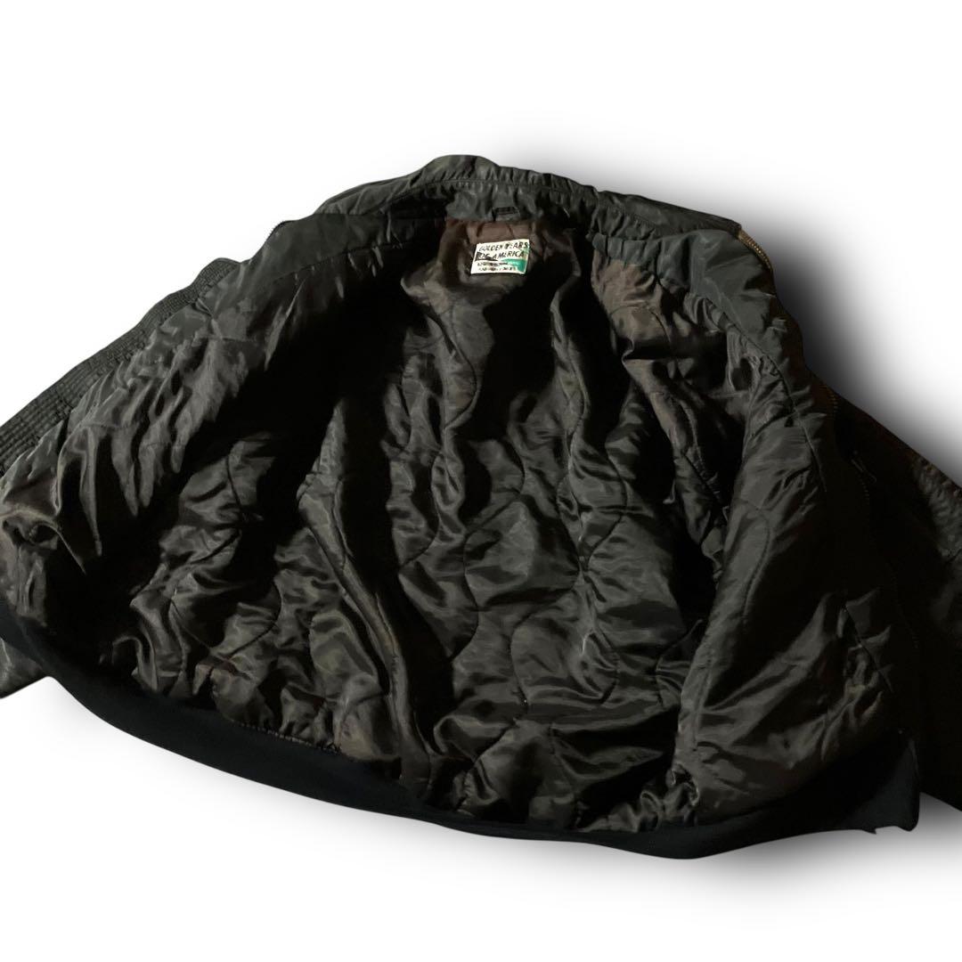 D_ni様☆vintage米軍フライトジャケットCWU-45P民間品MA-1ブラ