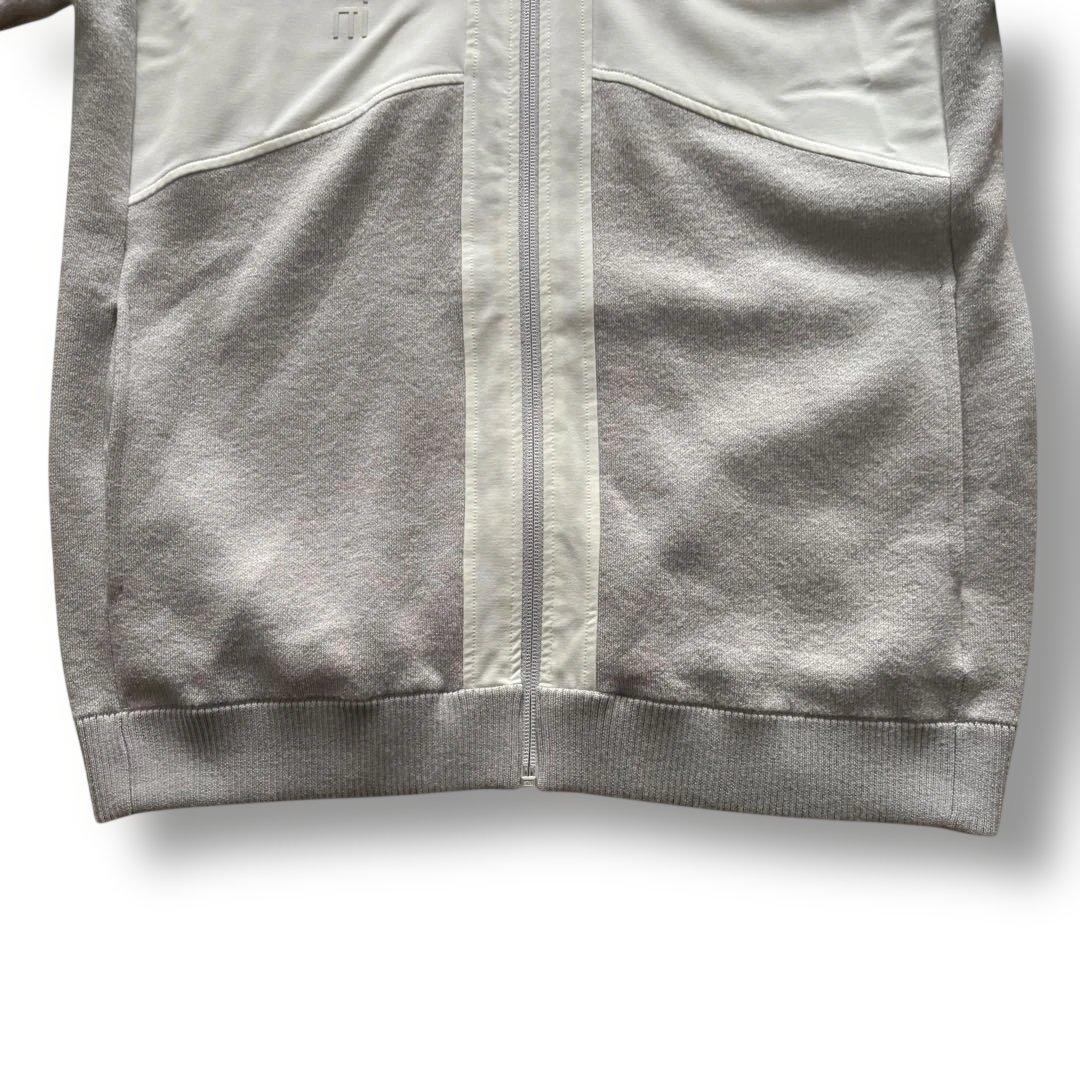 DESCENTE GOLF フルジップ ハイブリッド ストレッチ セーター M