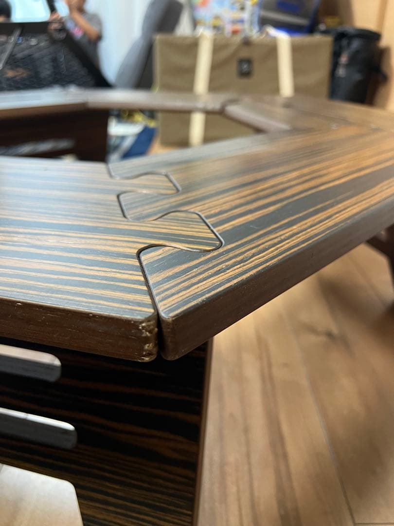 thearth ざぁーす　ヘキサテーブル　黒しま次郎　ケース付き