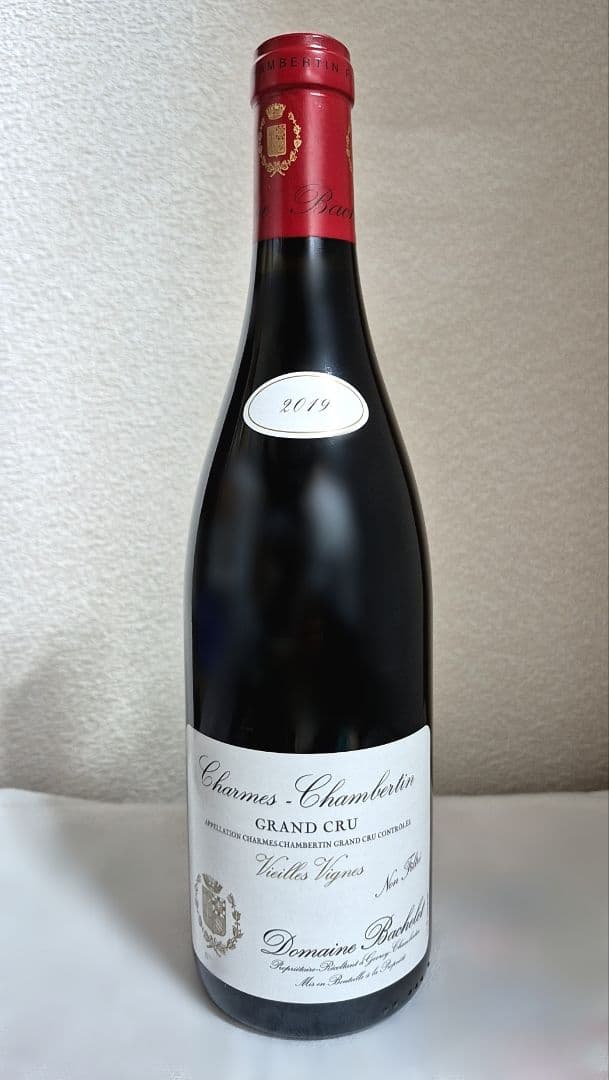 バシュレ / シャルム・シャンベルタン　Grand Cru　VV　2019年