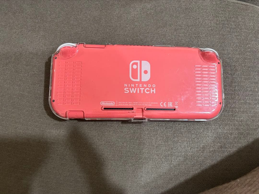 Nintendo Switch Lite ピンク　どう森カセット付き
