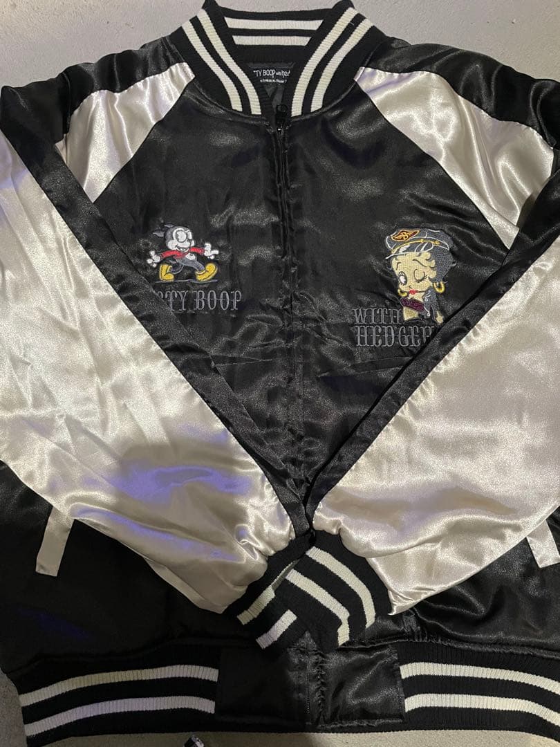 ※追記　★美品★ ベティブープ　スカジャン　hedgehop コラボ　サイズ注意