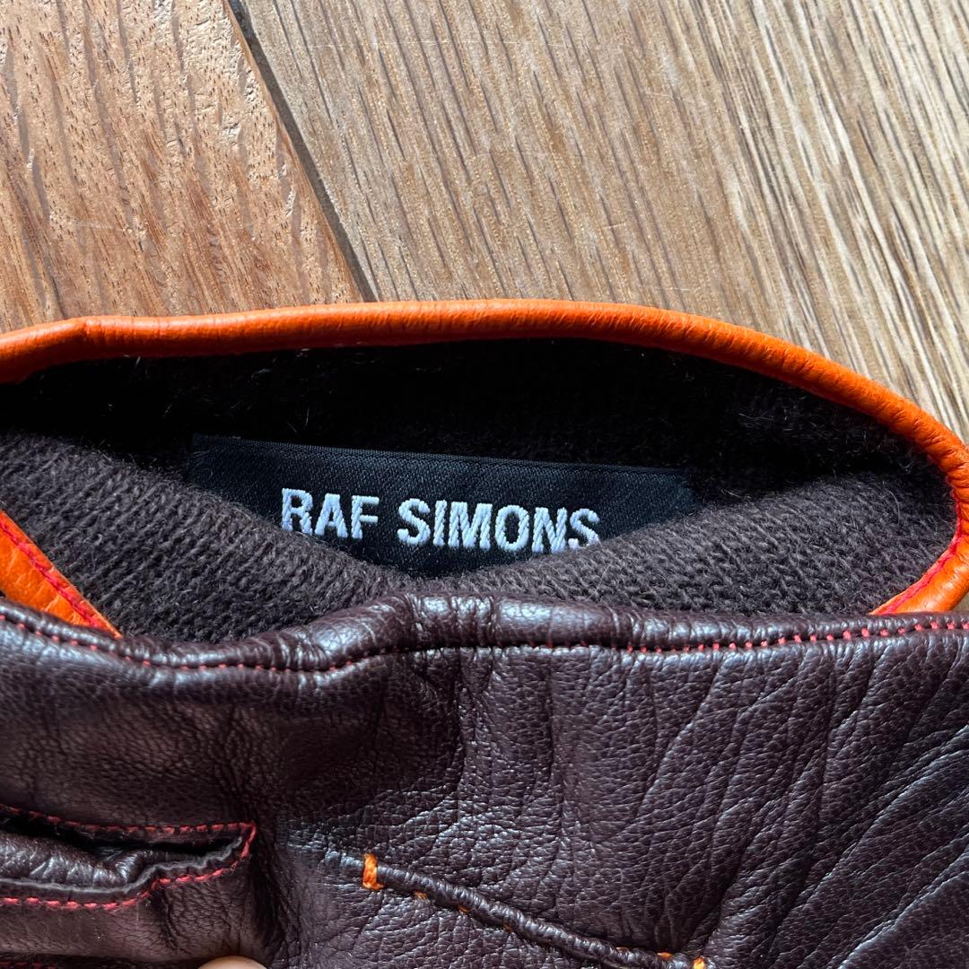 RAF SIMONS ラフシモンズ　レザーグローブ