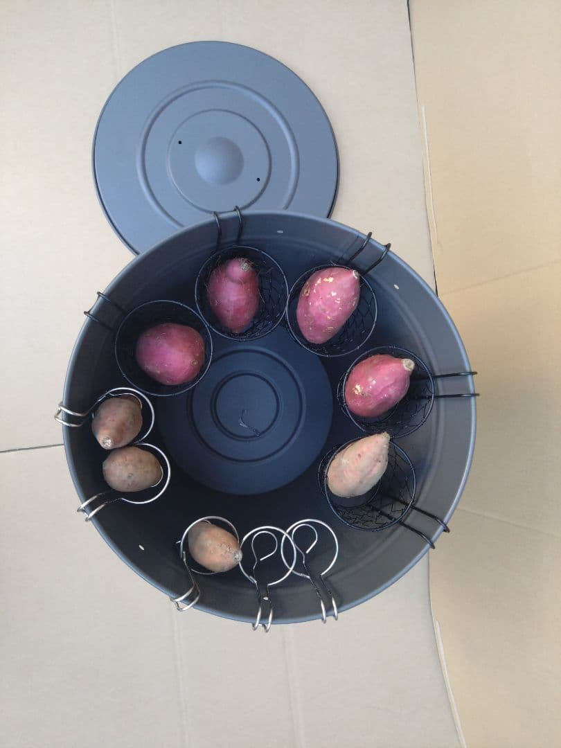 値下げ　ネット専売品　簡易窯　焼きいも釜　数量限定品　やき芋機器　炭火イベント