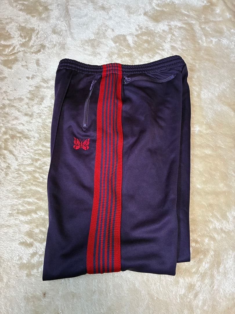 Needlesニードルス トラックパンツ ストレート 22AW パープル