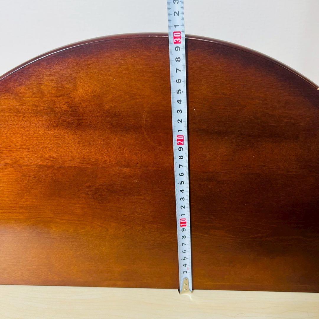 サイドテーブル コンソールテーブル ハープデザイン 半円