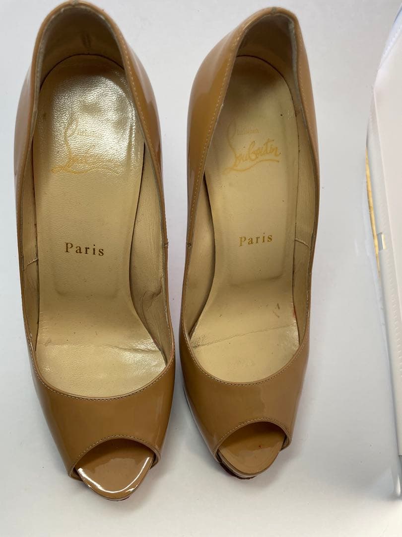 Christian Louboutin ルブタン パンプス ベージュ 36.5
