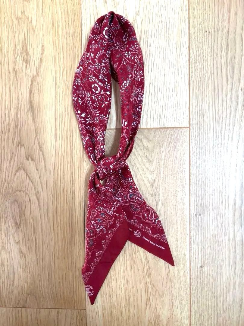 NICENESS パット( バンダナスカーフタイ ) - RED