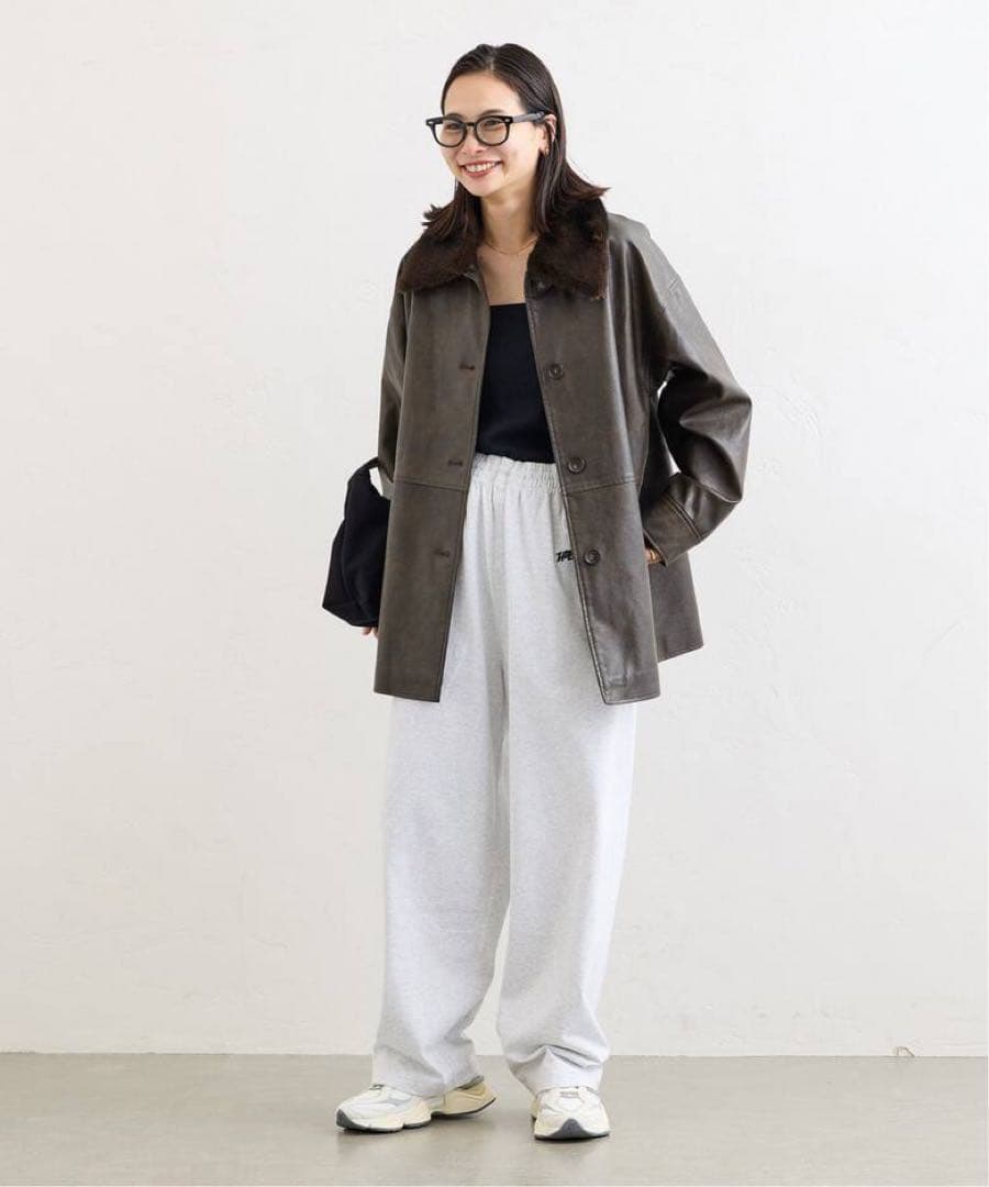 JOURNAL STANDARD ウォッシャブルフェイクレザー カバーオール