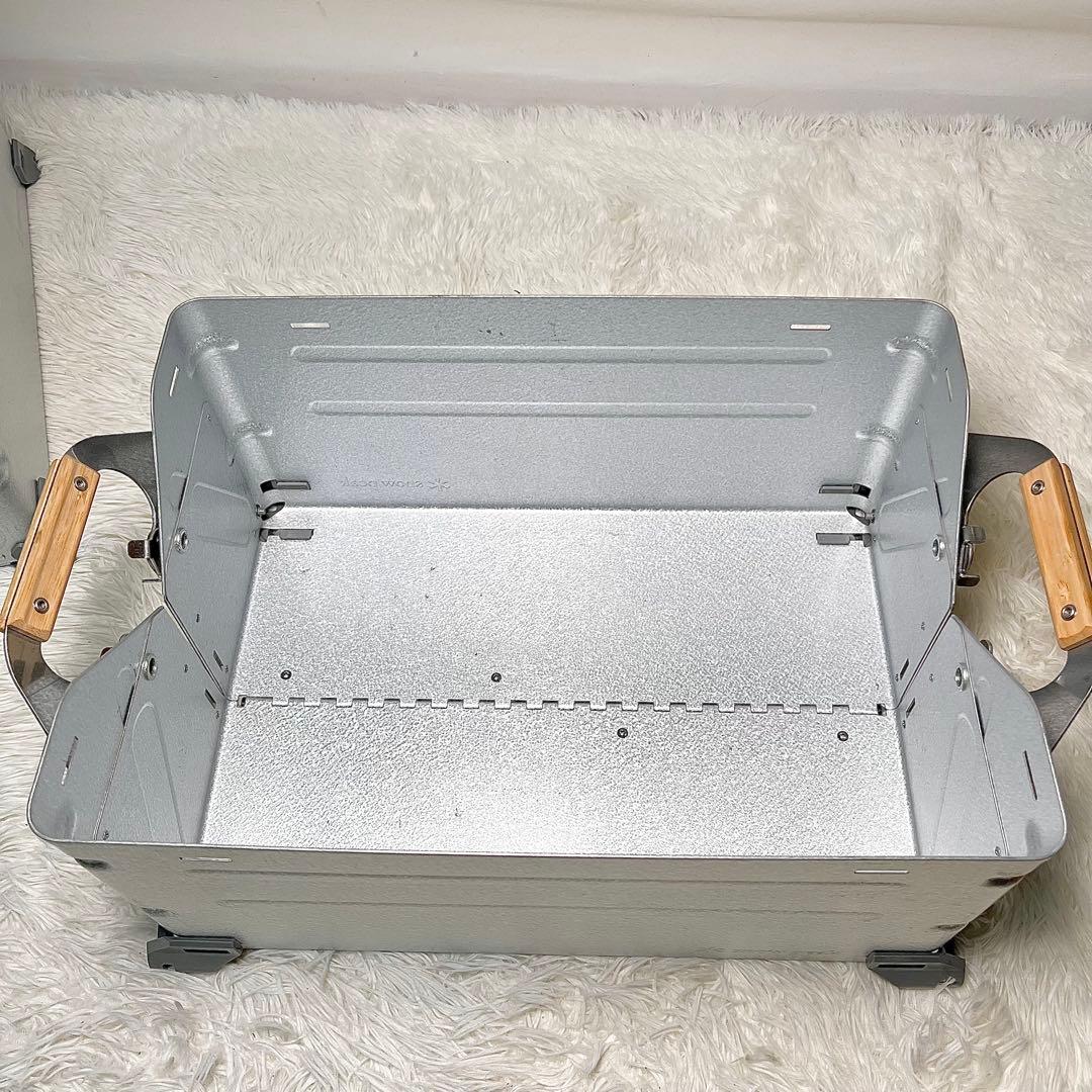 【良品】スノーピーク シェルフコンテナ25 天板付 2台セット