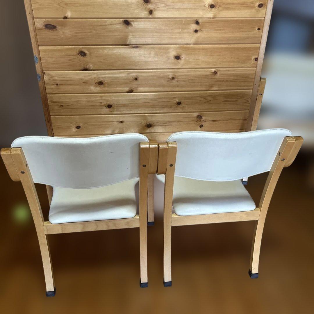 介護施設用イス 肘付き 立ち座りサポートチェア アーム付き介護用椅子　2