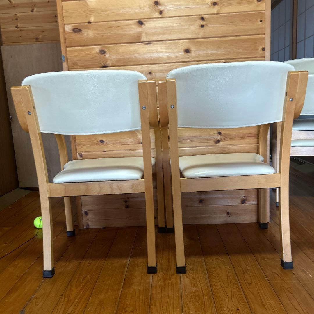 介護施設用イス 肘付き 立ち座りサポートチェア アーム付き介護用椅子　2