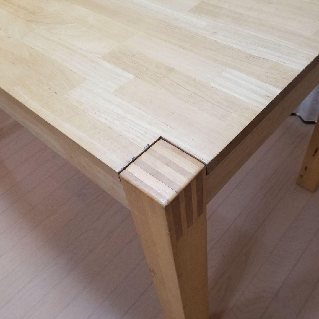 IKEA ダイニングテーブル　NORDBY ノールドビー　125cm 無垢材