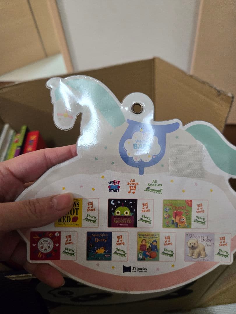 ノブヨンベビー 英語絵本 CD付き 韓国版 正規品 セイペン対応ソングカードあり