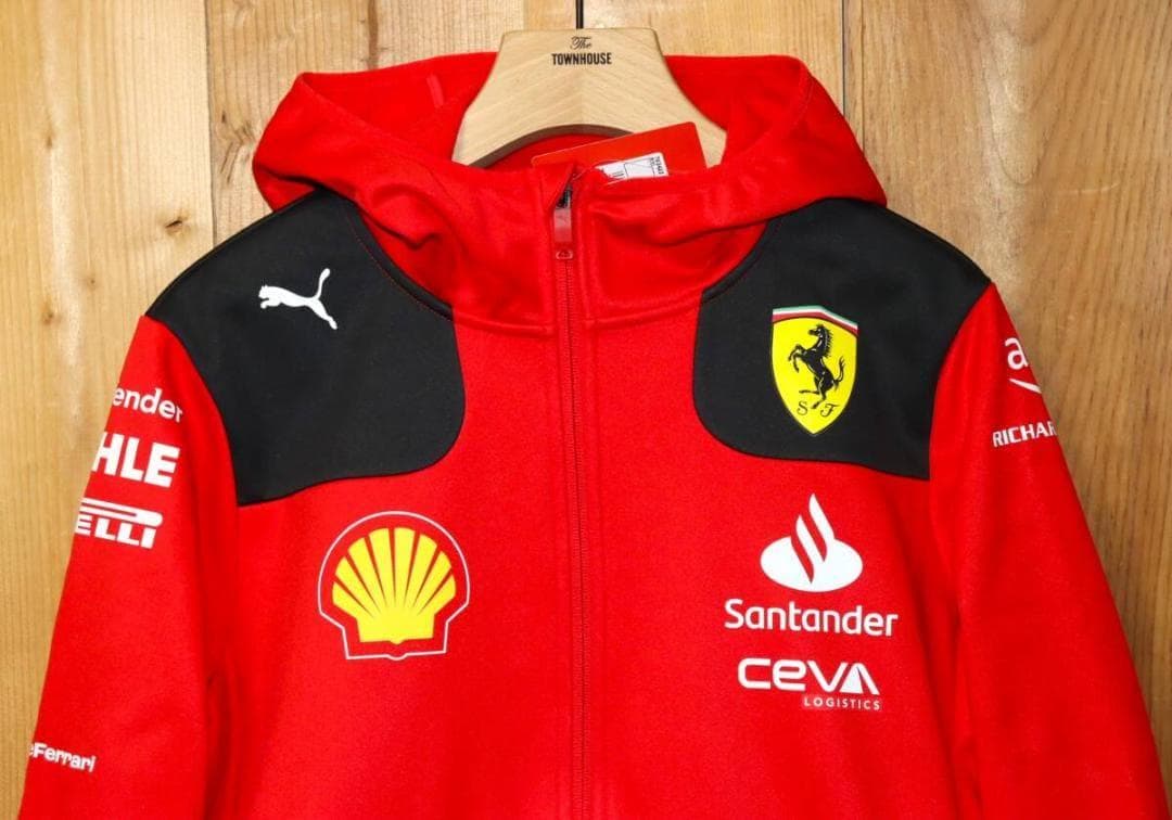 新品 PUMA × フェラーリ ソフトシェルジャケット (XS/US)　Ⓗ