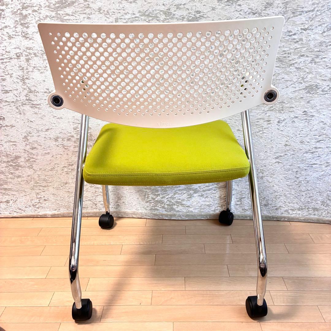 vitra ヴィトラ ビザロール2 visaroll 2 タイヤ付チェア 2脚①