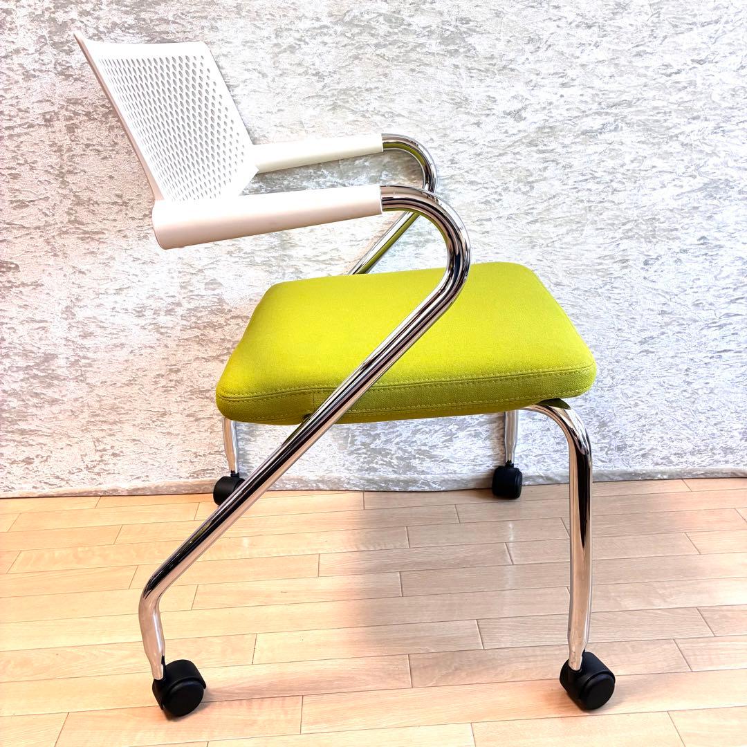 vitra ヴィトラ ビザロール2 visaroll 2 タイヤ付チェア 2脚①