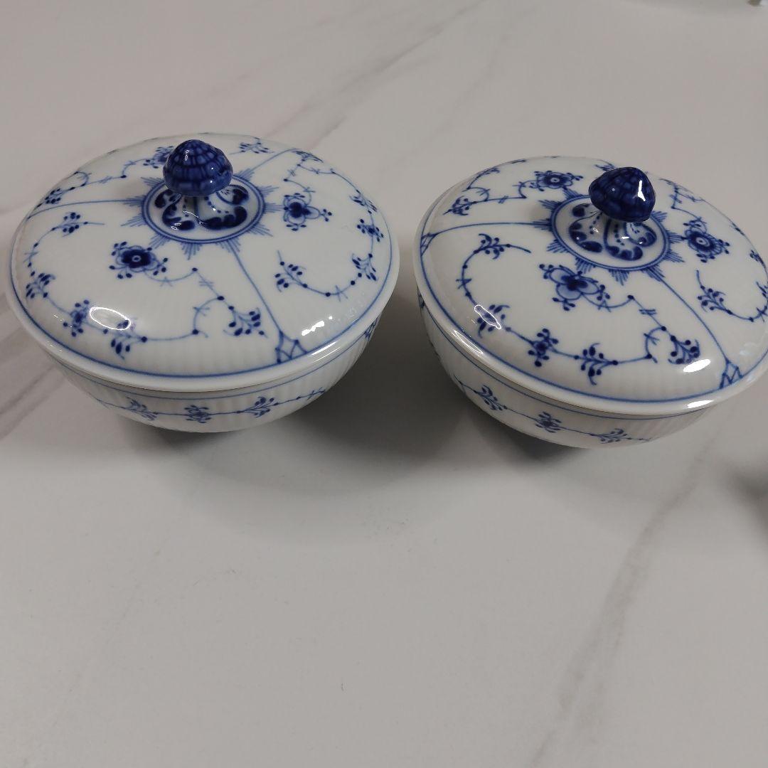 ロイヤルコペンハーゲン　蓋付きボウル 2個セット