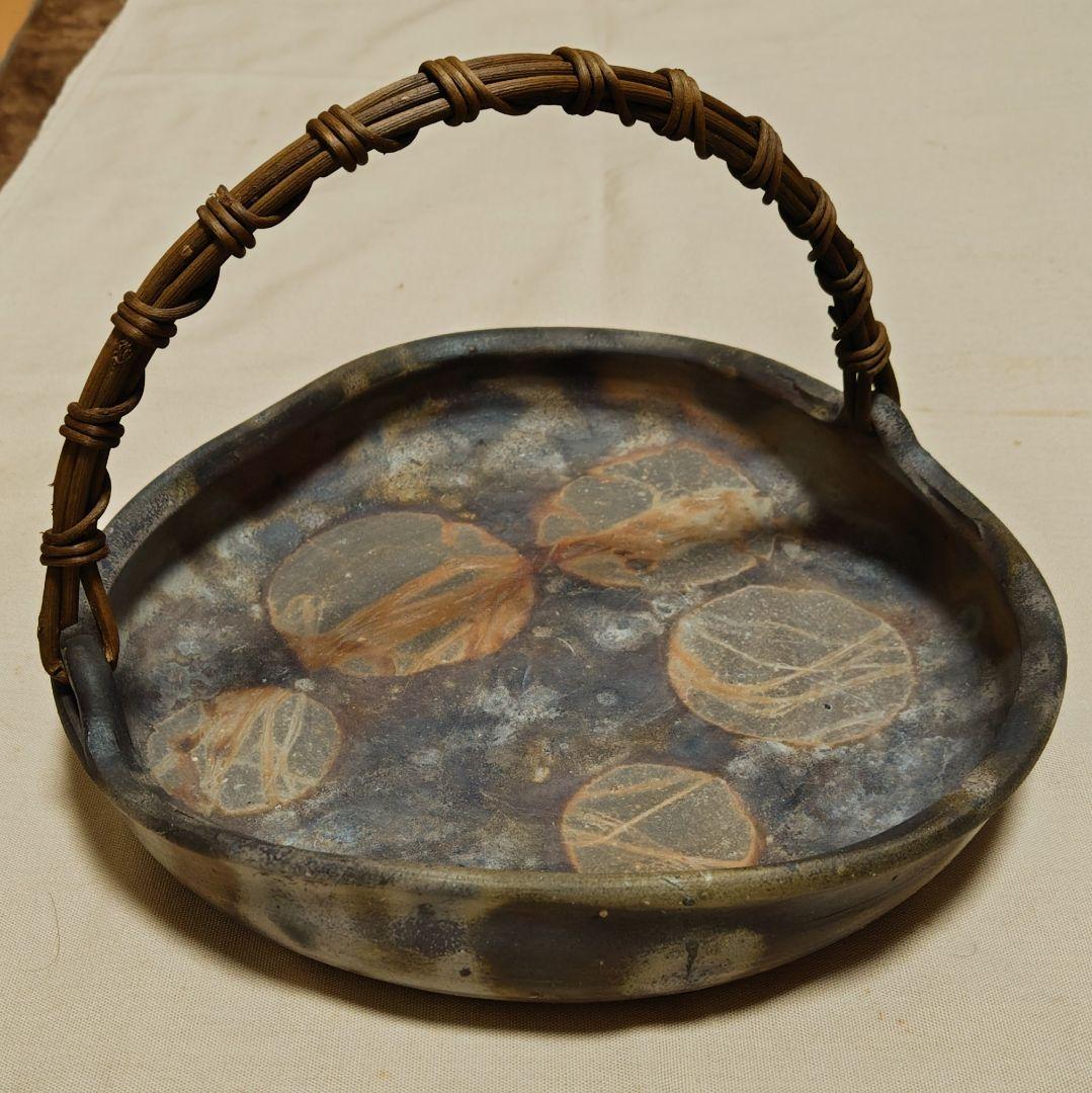 ShineＴLS　希少　備前焼　大皿　花器