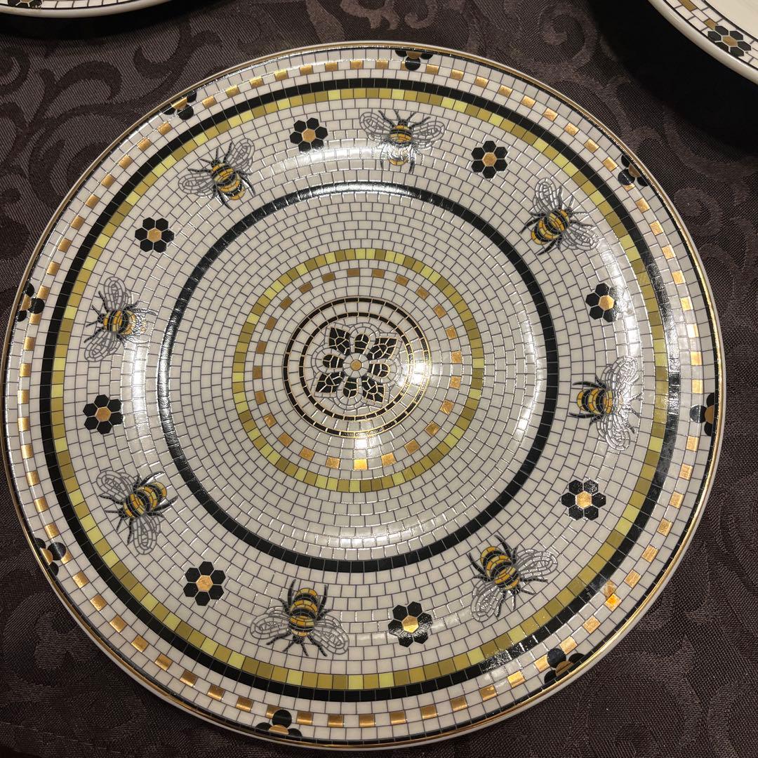 ANTHROPOLOGIE 蜂モザイク皿　２枚