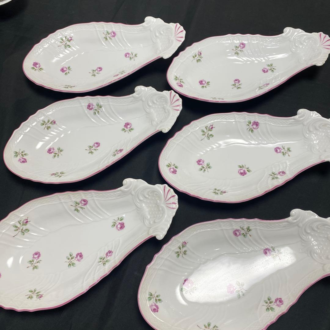 【美品】リチャードジノリ　ピクルスディッシュ　ベッキオロゼリーニ6枚