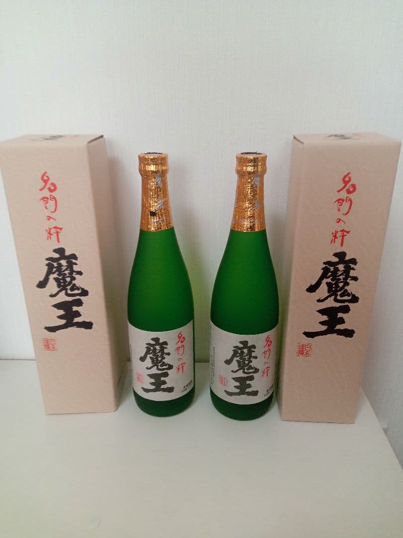 新品 魔王 白玉醸造 720m化粧箱付き2本セット