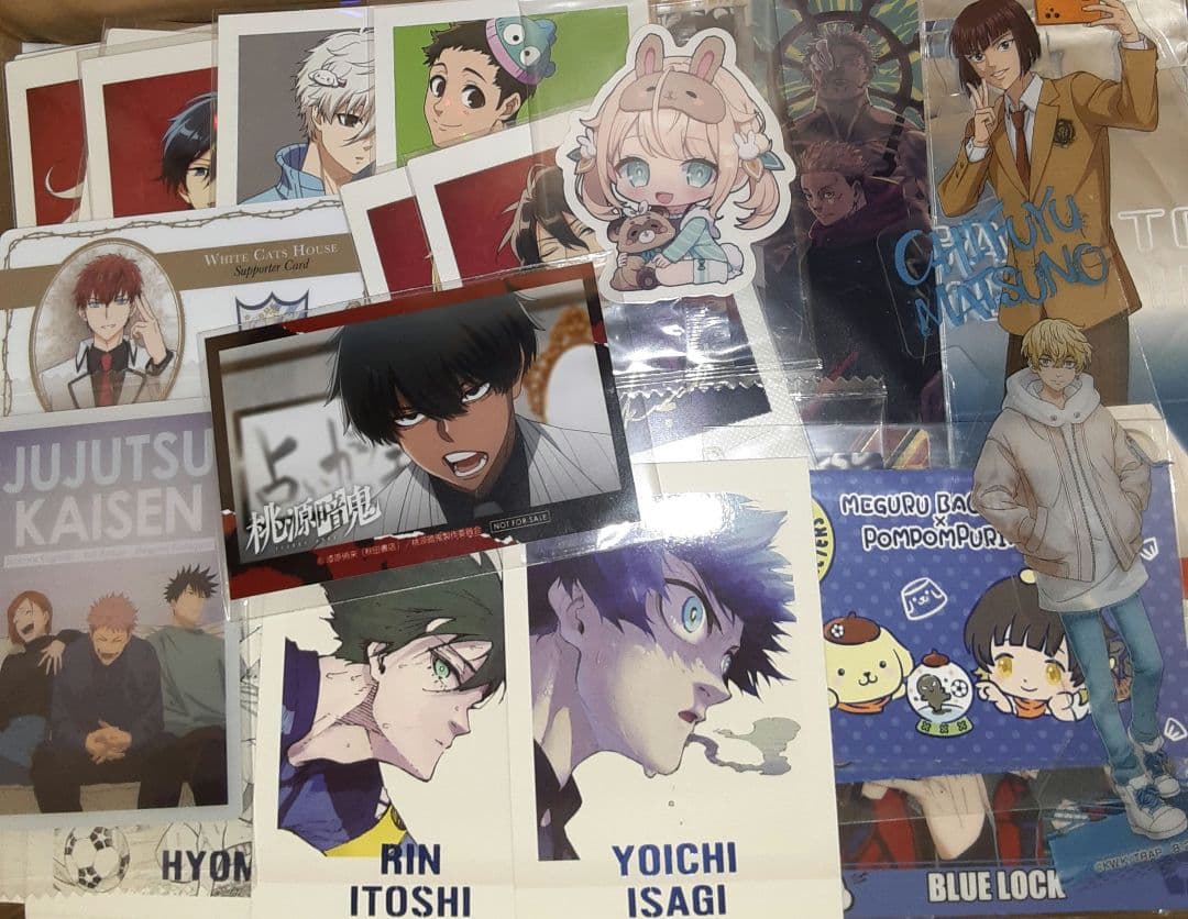 アニメグッズ シール・アニメカード 大量 まとめ売り 1500点