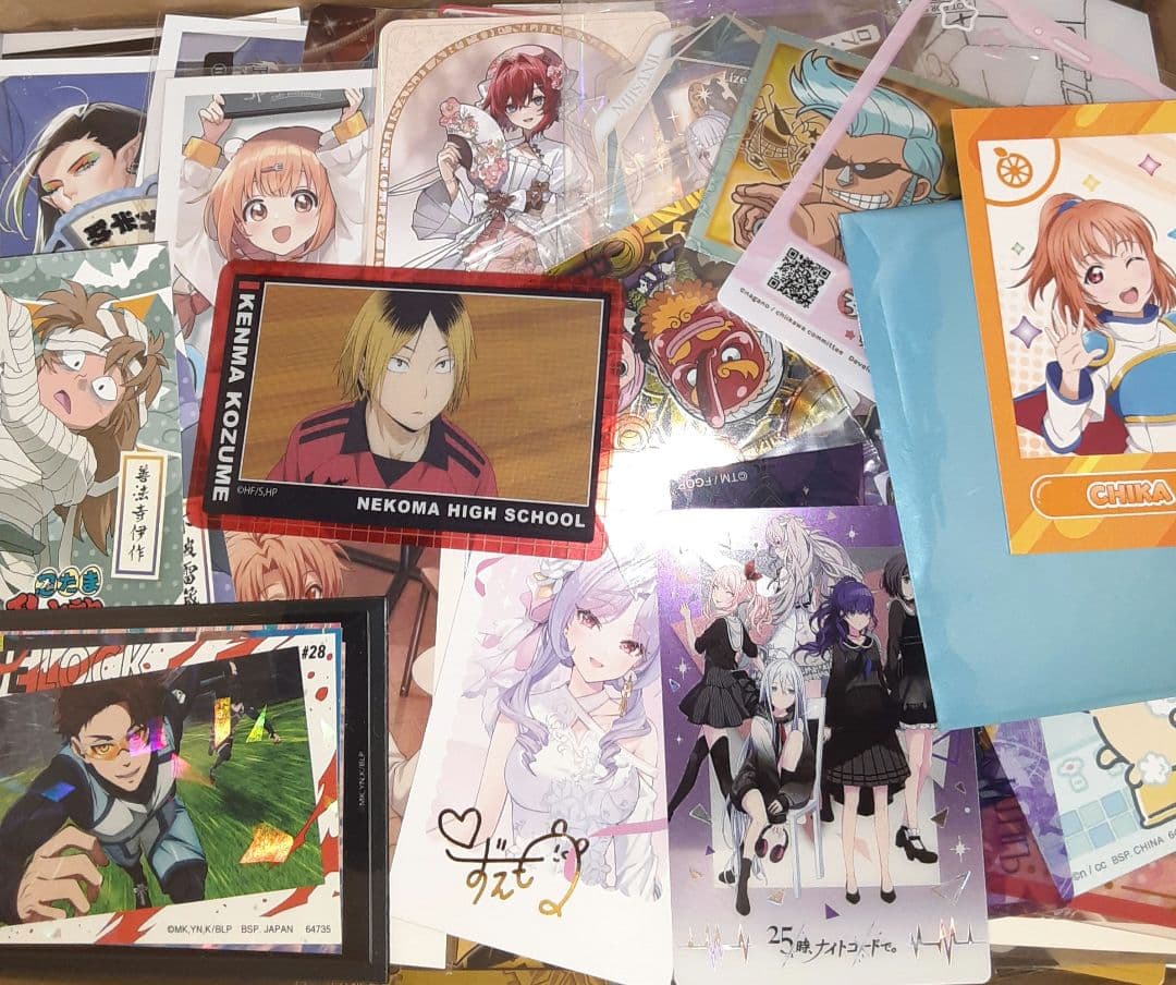 アニメグッズ シール・アニメカード 大量 まとめ売り 1500点