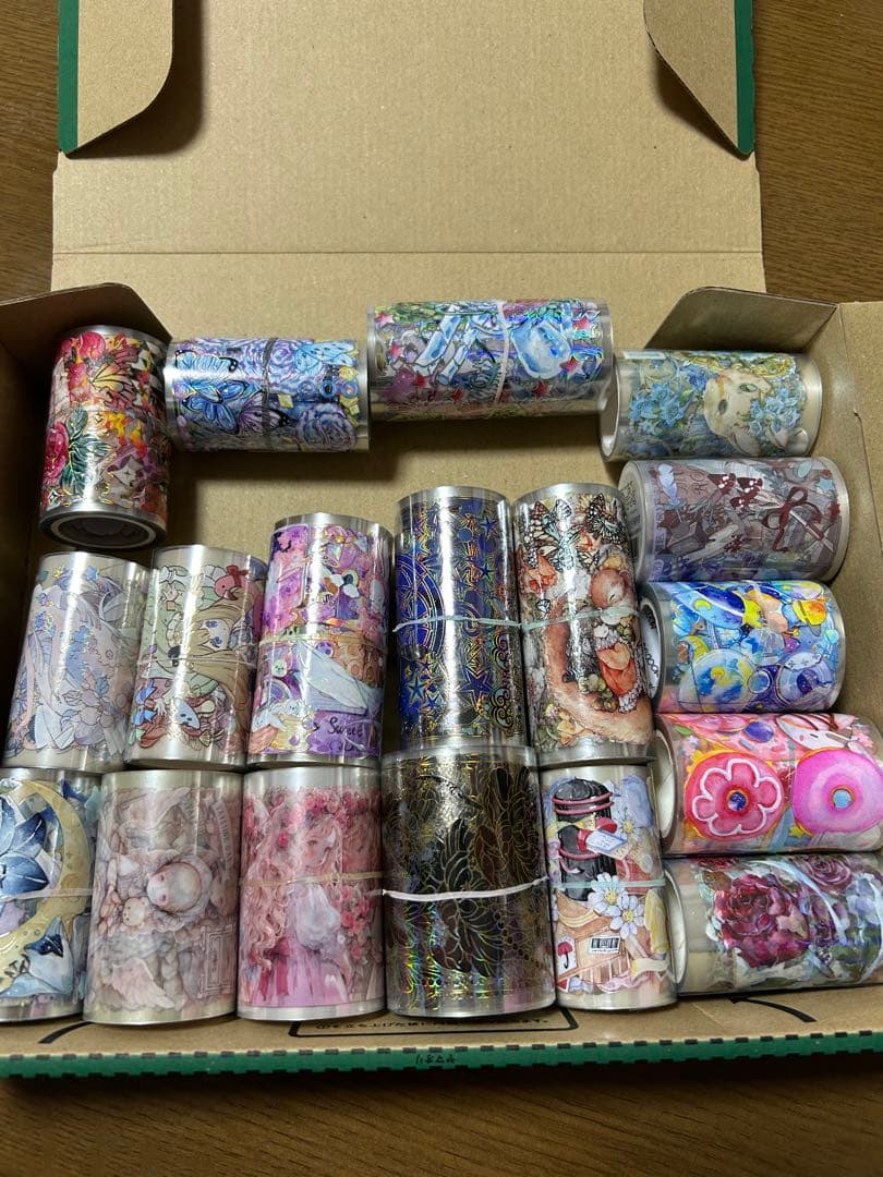 海外マステ　装飾　人物　まとめ売り