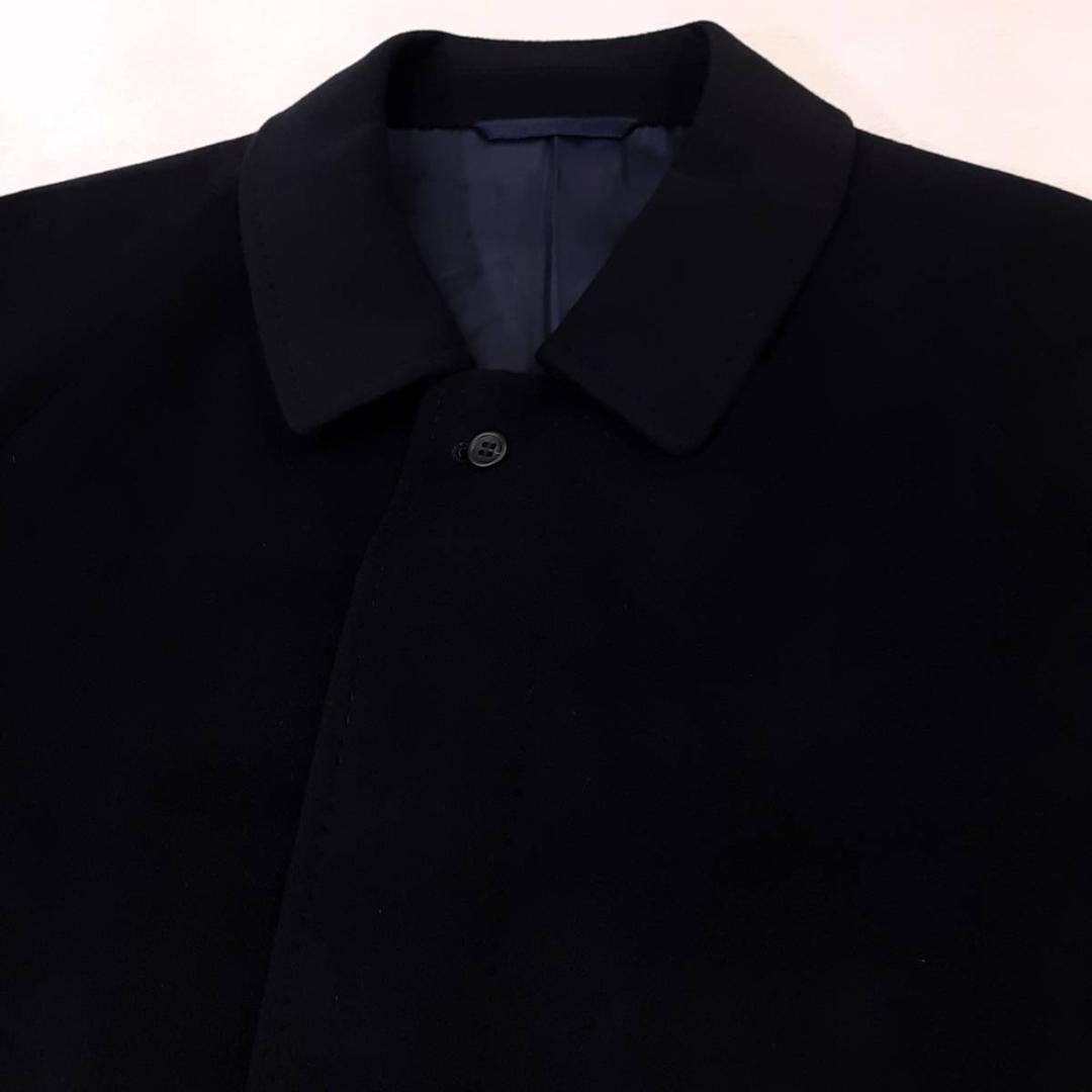 p2美品★VARENTINO★高級カシミヤ100% 撥水抗菌防臭加工 コートXL