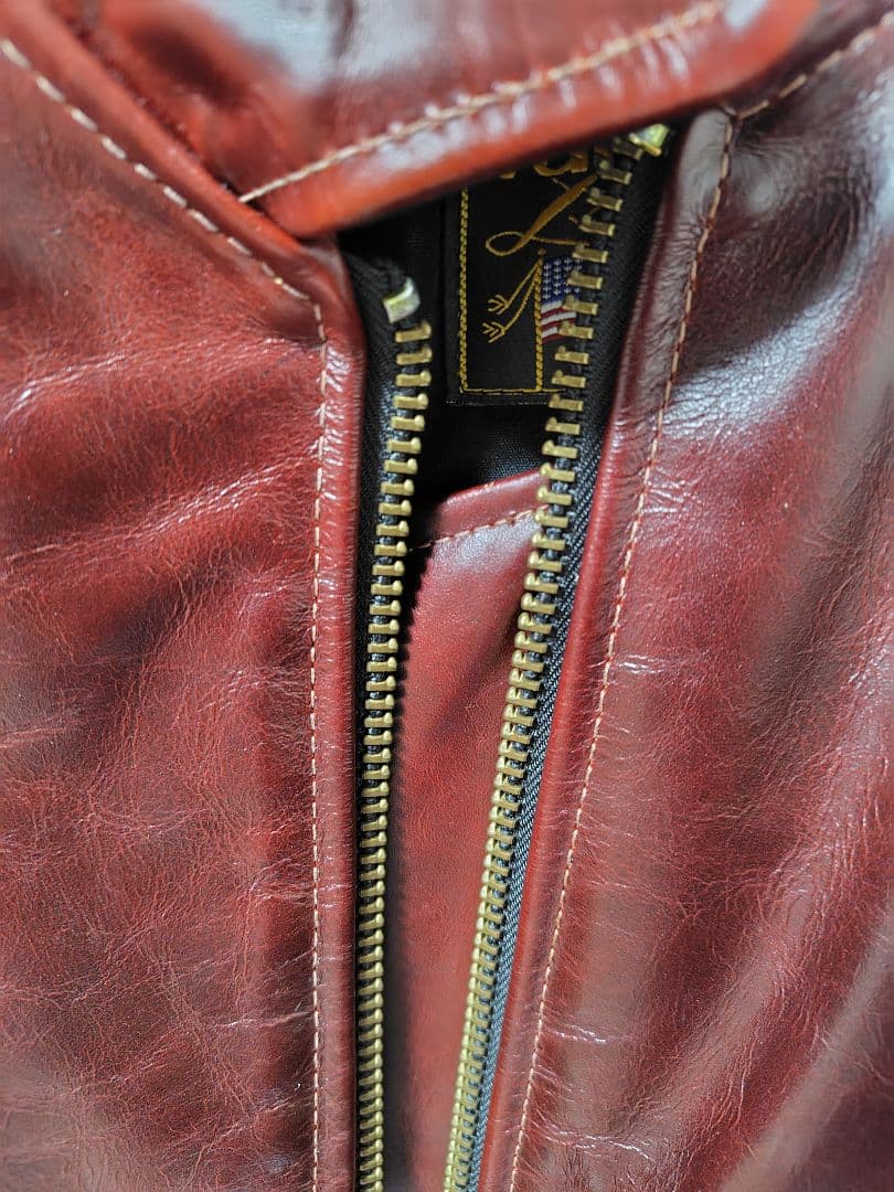 ☆希少サイズ32☆vansonシングルライダースジャケット オクタゴン