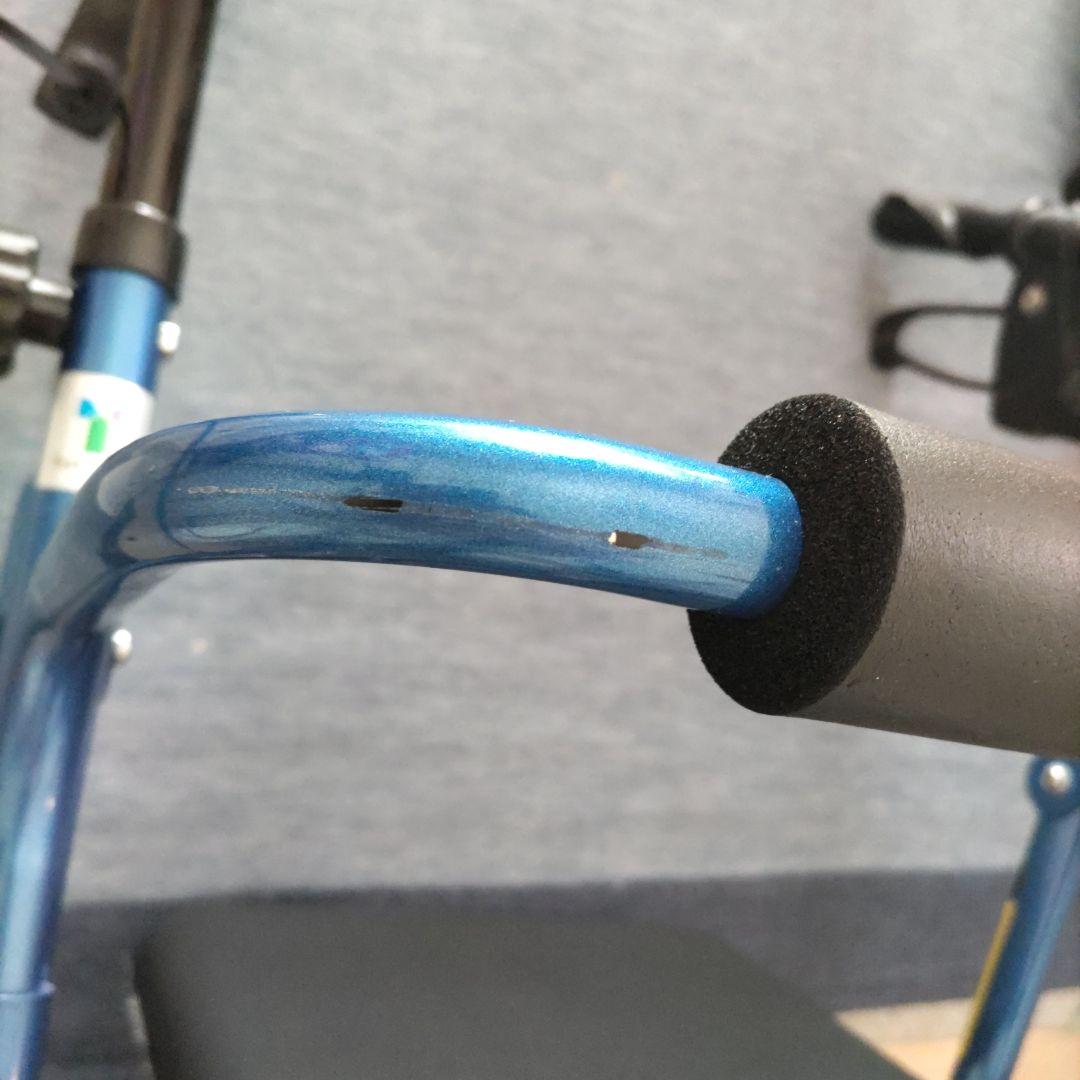 2023年製☆竹虎 TAKETORAハッピーⅡ NB メタリックブルー☆歩行器