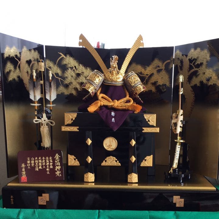 お値下げ❗️5月人形/兜 、刀、弓矢、屏風、その他のセット