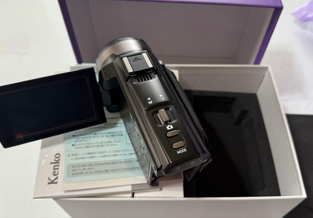 【新品】Kenko KC-Z4K10 デジタルビデオカメラ　4K