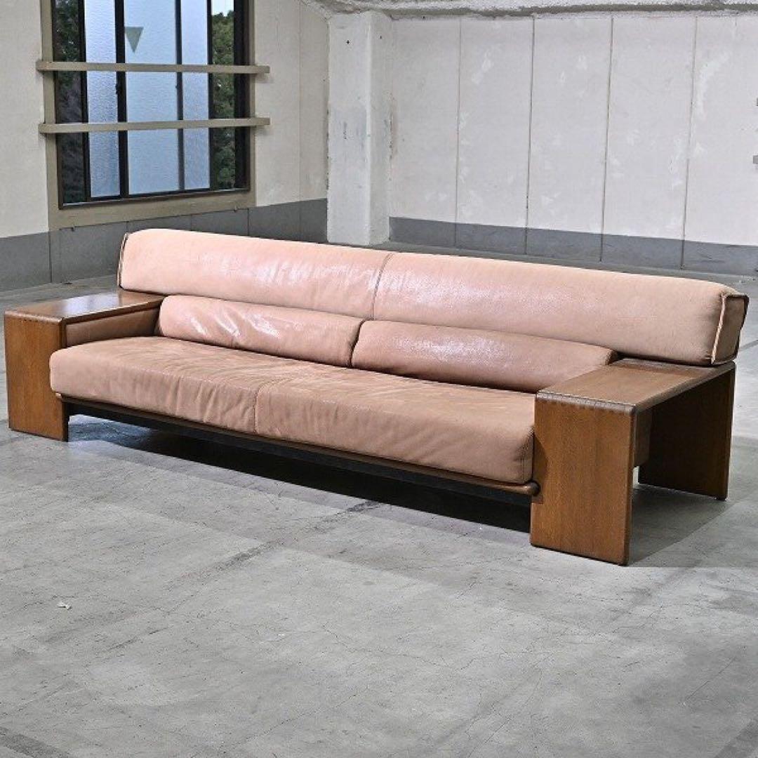 CONDEHOUSE カンディハウス BOLS/ボルス本革 3Pソファ