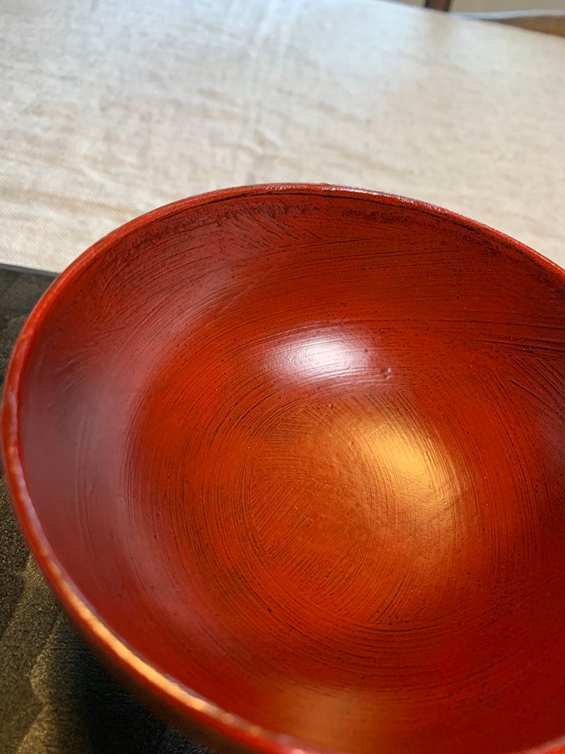 山岸厚夫　　汁椀　渕布刷毛　曙　新品に近い美品