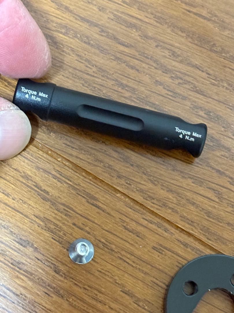 チタン製 ロードバイクフレーム　510サイズ　クリスキング製チタンヘッドパーツ付