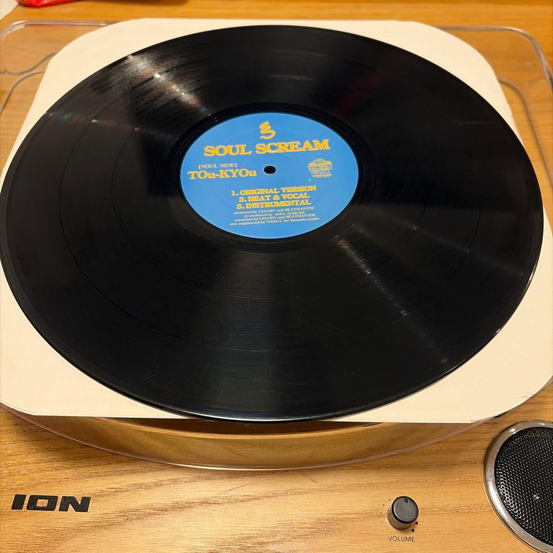 【3枚】SOUL SCREAM 蜂と蝶/ひと夜バカンス/Tou-kyo　レコード
