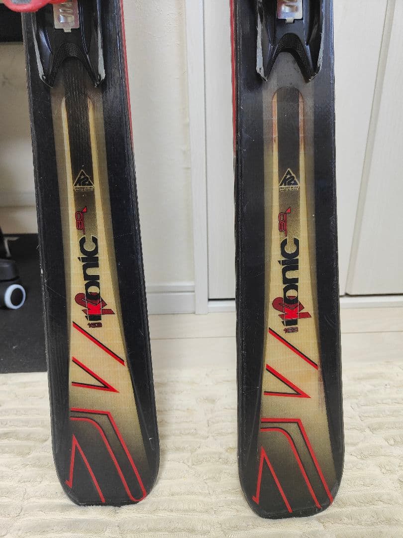 【最終価格】K2 IKonic 80 スキー板 163cm ストックセット良品☆