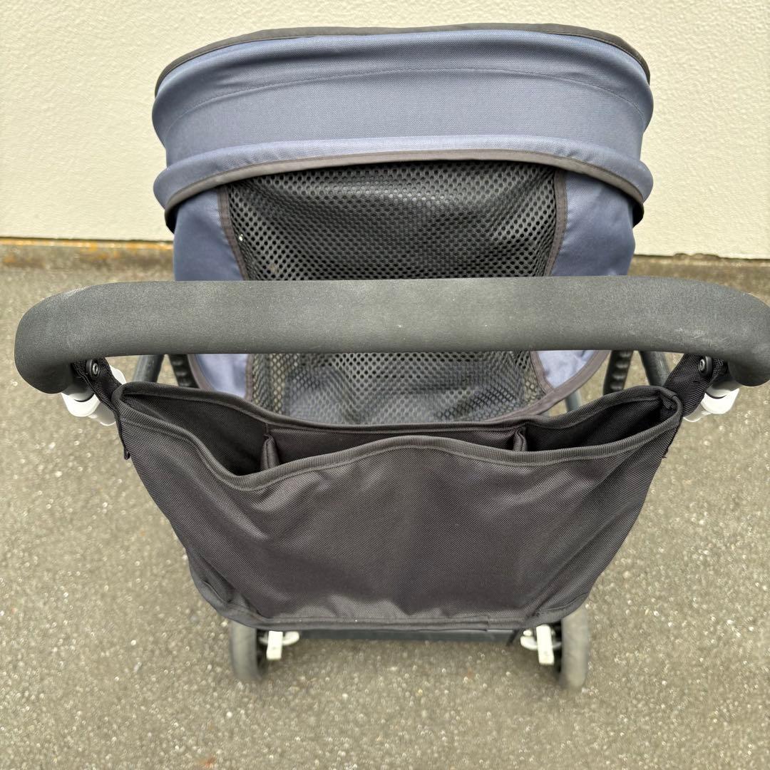 【ほぼ未使用】カトージ 2人乗り ベビーカー 2人でゴー レインカバー・説明書付