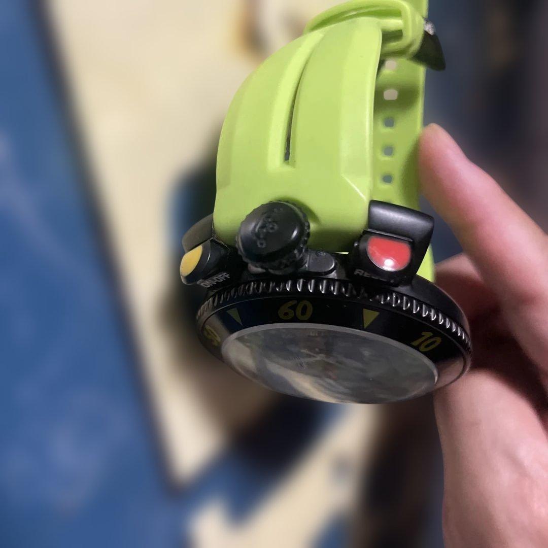 め*い様 GaGa MILANO 腕時計 ブラック/グリーン